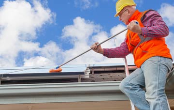 Overs soft wash roof cleaning